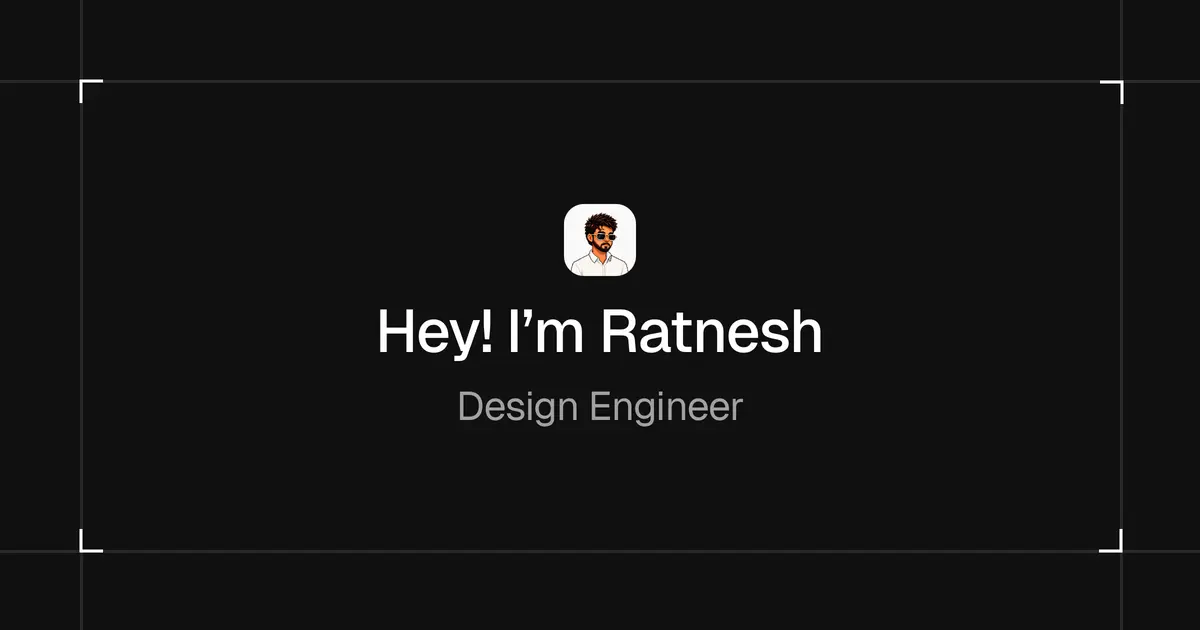 Preview of Ratnesh Chipre's website