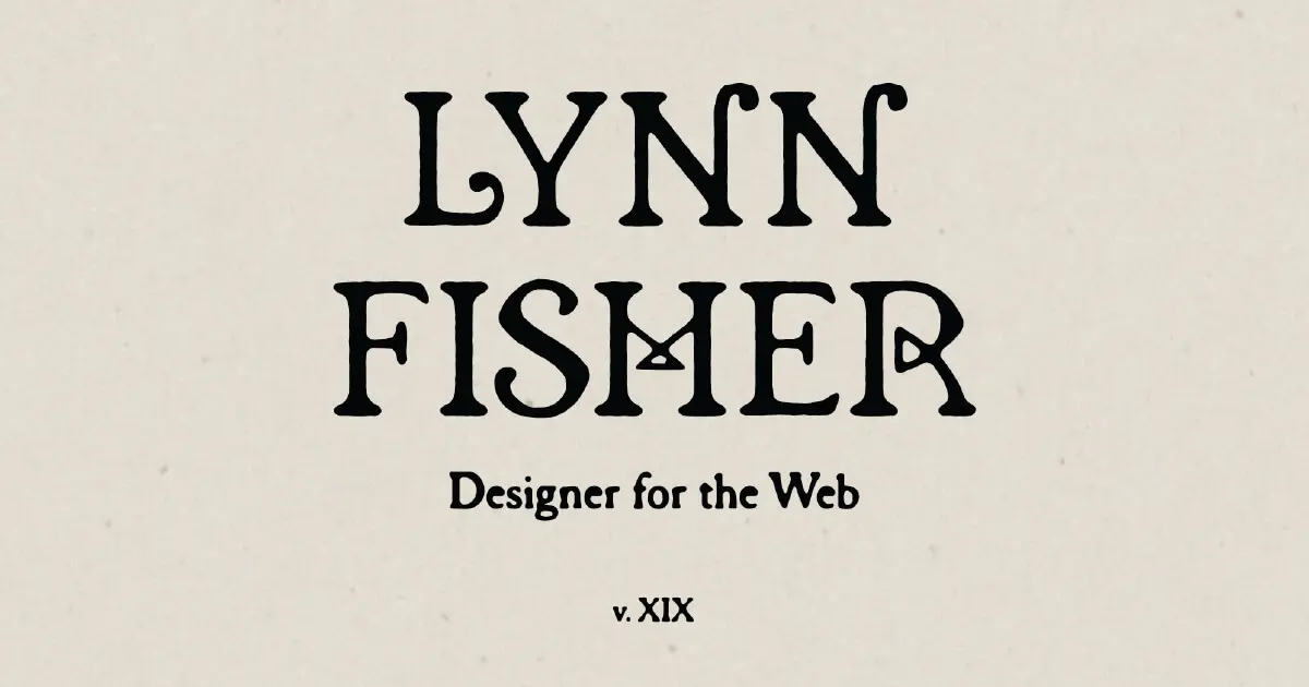 Preview of Lynn Fisher's website