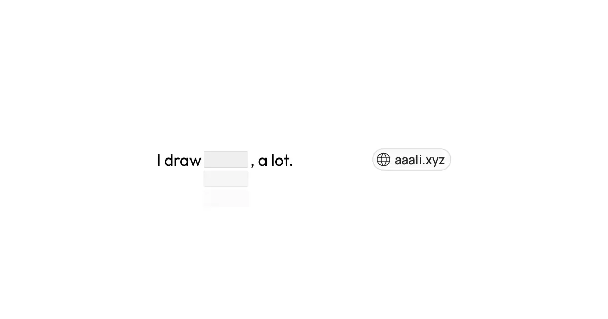 Preview of Äli's website