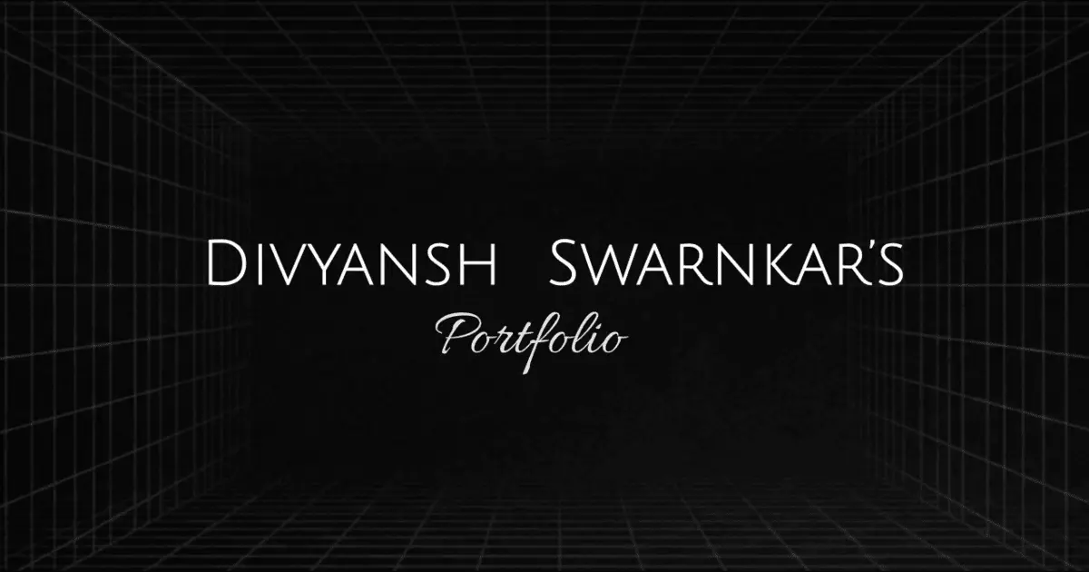 Preview of Divyansh Swarnkar's website