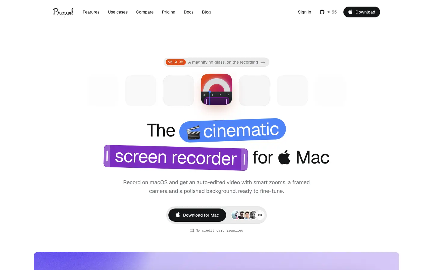Screenshot of Prequel