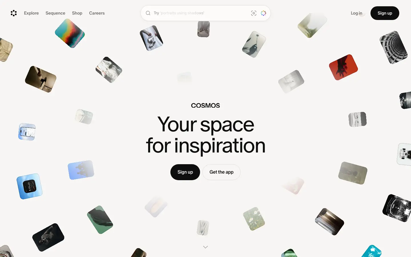 Screenshot of Cosmos