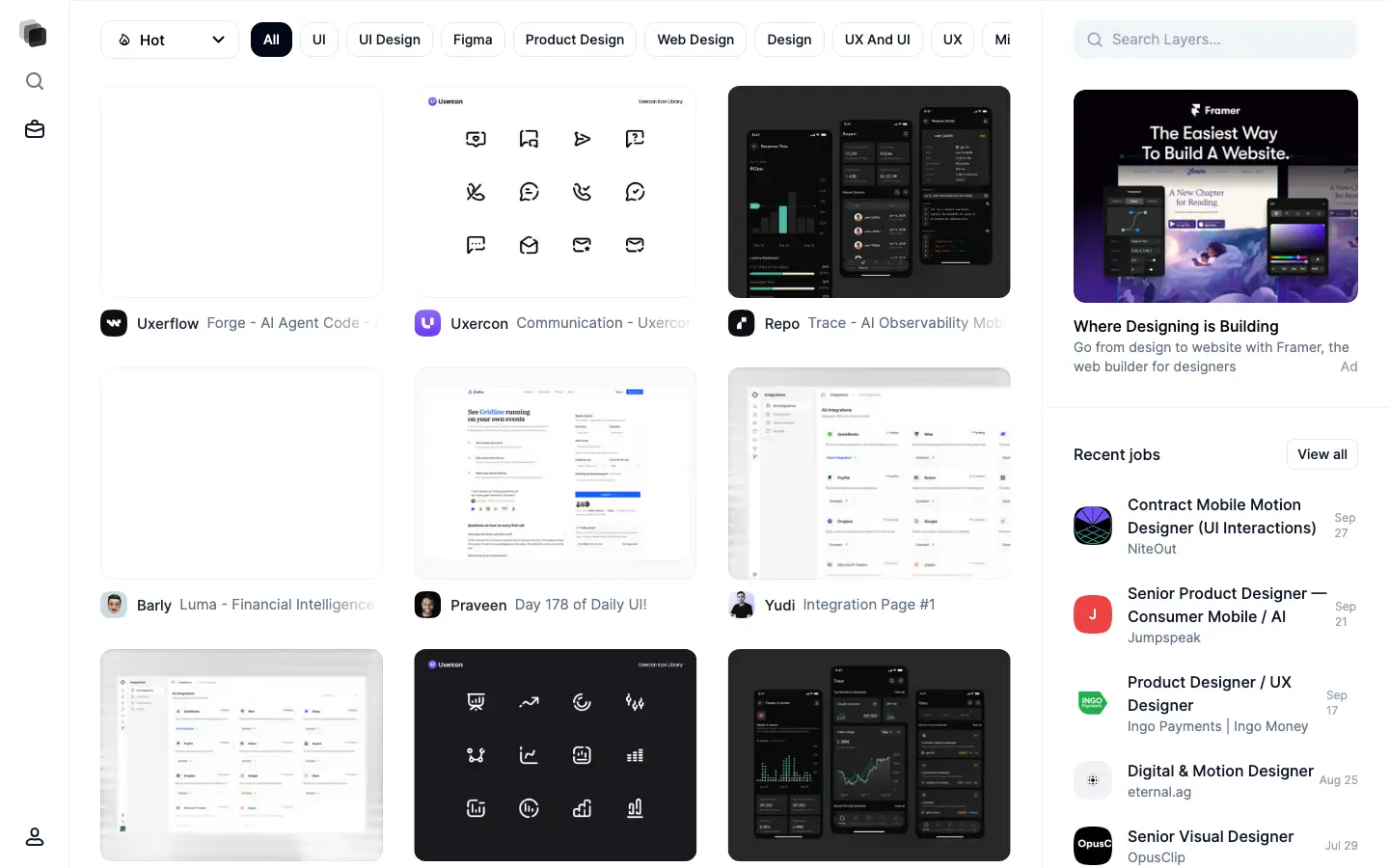 Screenshot of Layers