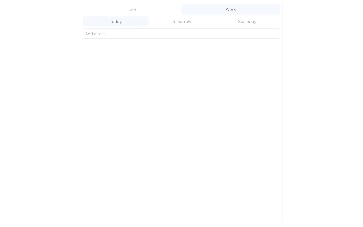 Screenshot of Schedual