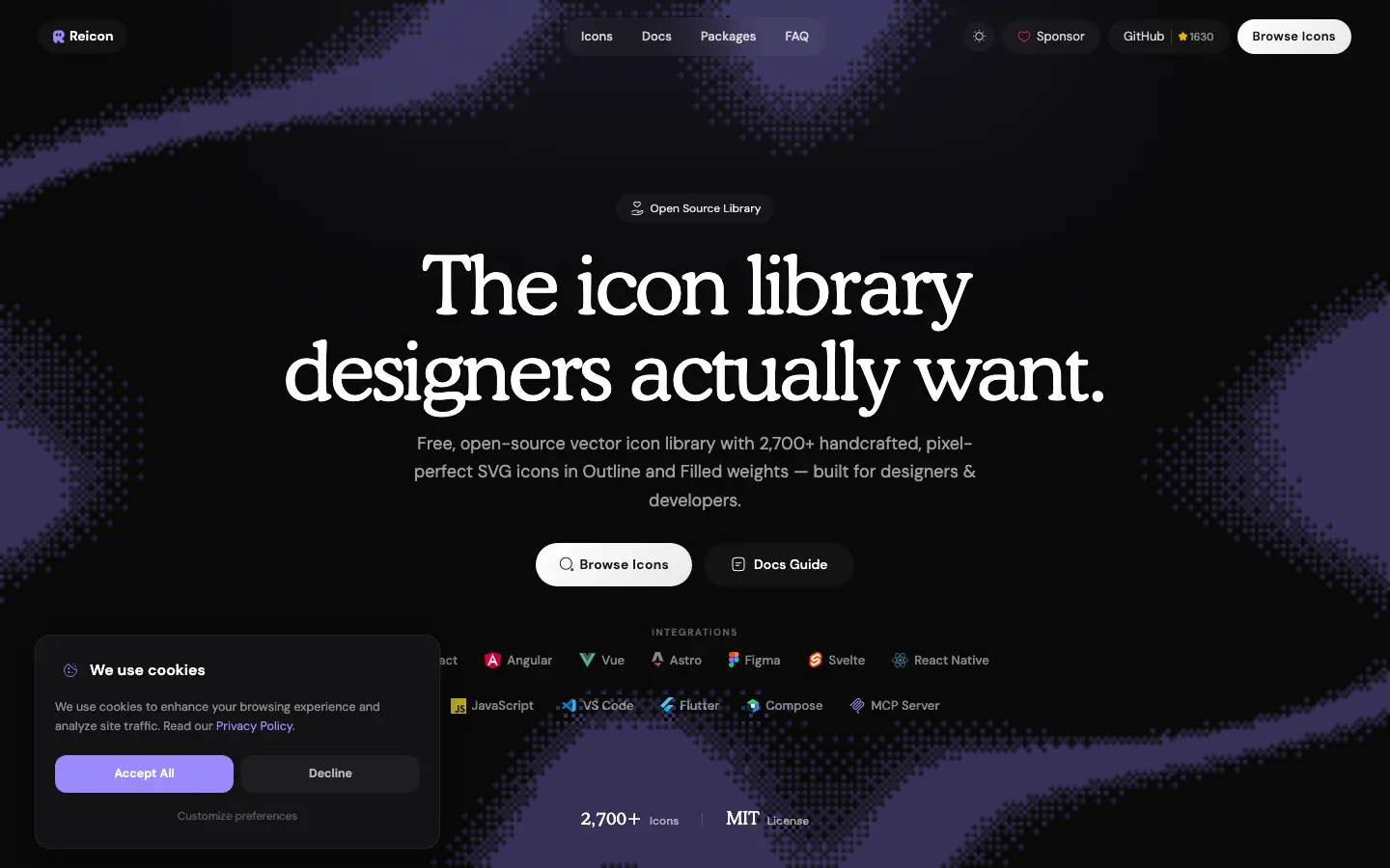 Screenshot of Reicon