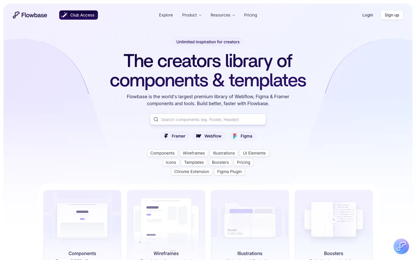 Screenshot of Flowbase